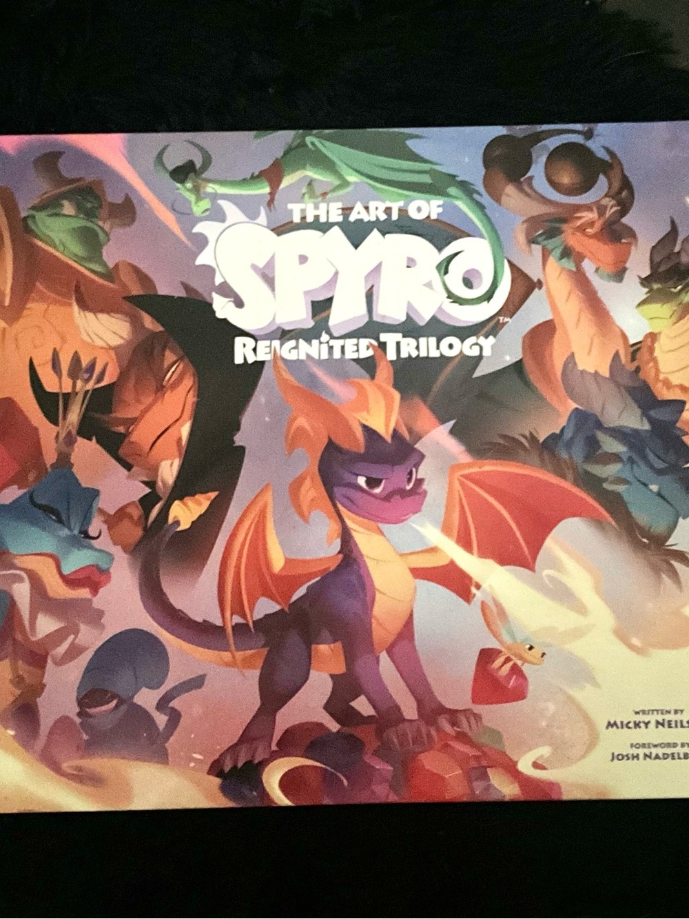 The Art of Spyro Reignited Trilogy - Illustrated Hardcover (Purple)